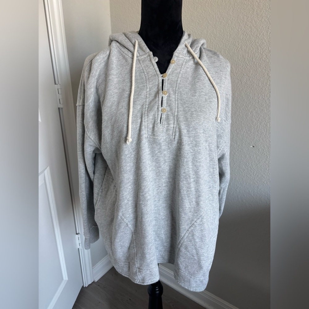 Aerie beach weekend hoodie gray‎ Size XXS